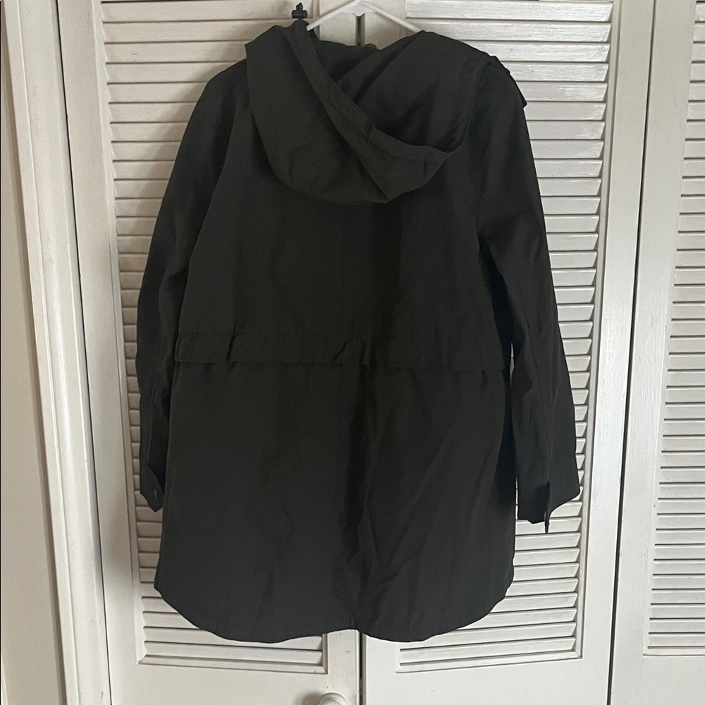 J. Crew Olive Lightweight Rain Jacket - image 3